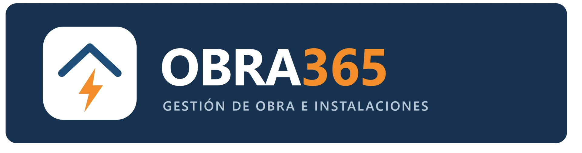 OBRA365 · Gestión de obra e instalaciones